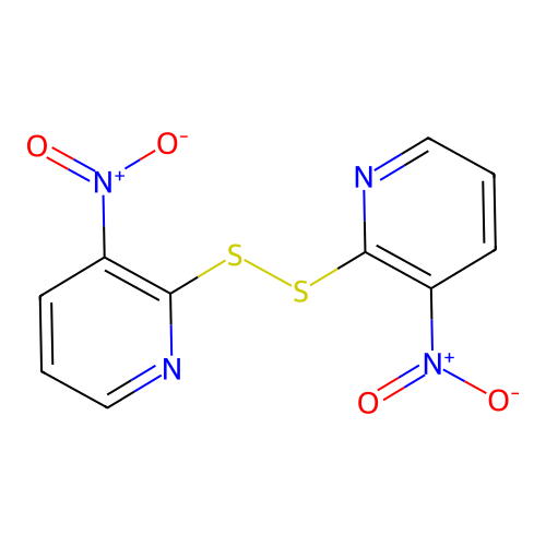 3,3'-Dinitro-2,2'-dithiodipyridine structure
