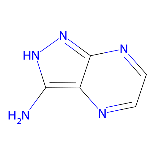 1H-吡唑并[3,4-b]吡嗪-3-胺 structure
