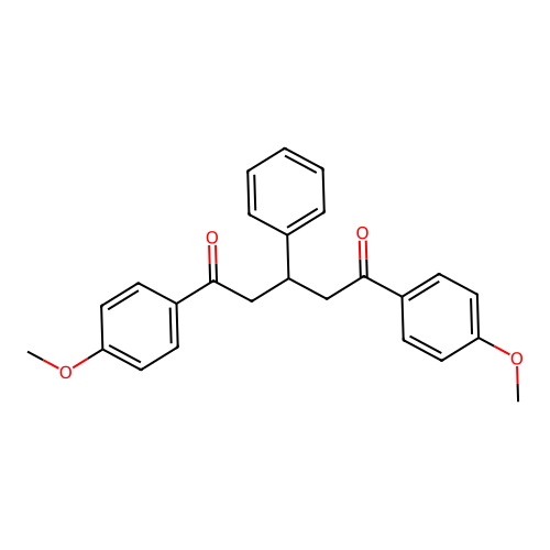 1,5-Bis(4-methoxyphenyl)-3-phenylpentane-1,5-dione structure