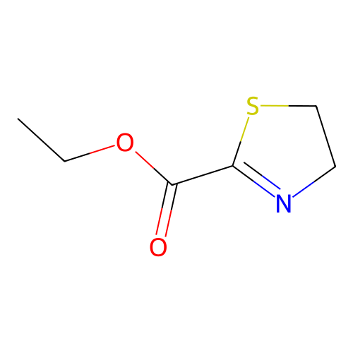 Ethyl 4,5-dihydro-1,3-thiazole-2-carboxylate structure