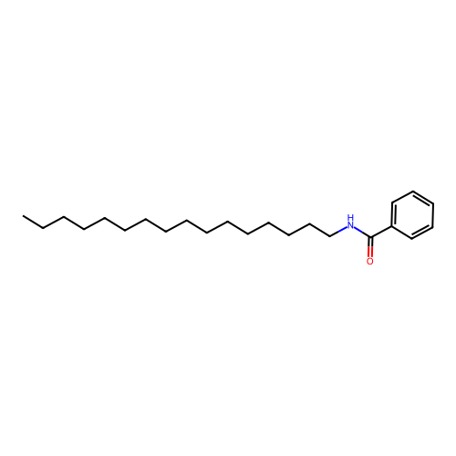 N-hexadecylbenzamide structure