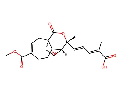 PSEUDOLARIC ACID C structure