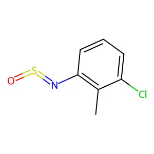 1-Chloro-2-methyl-3-(sulfinylamino)benzene structure