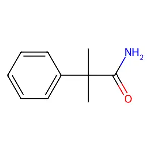 2-甲基-2-苯基丙酰胺 structure