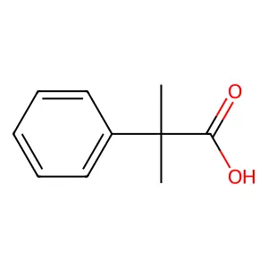 2-苯基异丁酸 structure