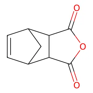 纳迪克酸酐 structure