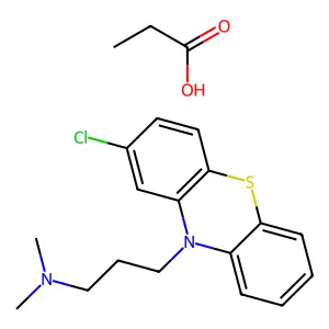 Chlorpromazine propionate structure