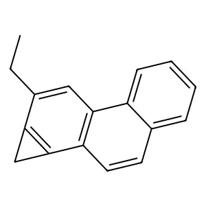 Phenanthrene, ethyldihydromethylene- structure