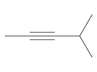 4-Methyl-2-pentyne structure