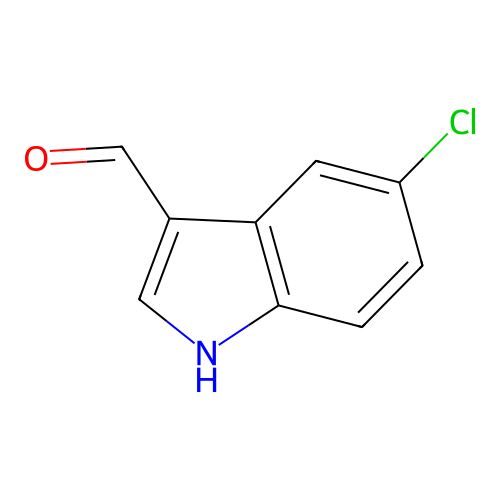 5-氯吲哚-3-甲醛 structure