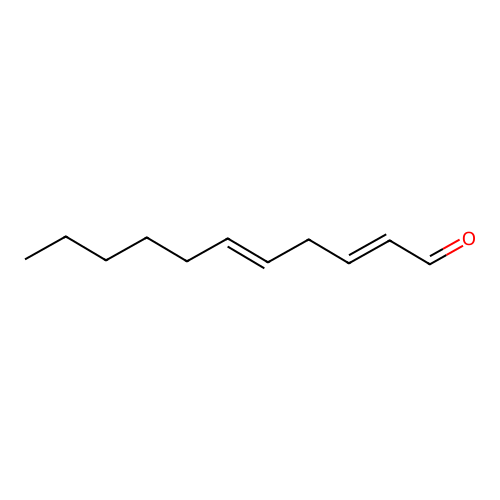 2,5-Undecadienal structure
