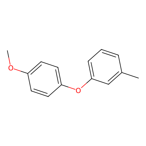 p-(m-Tolyloxy)anisole structure