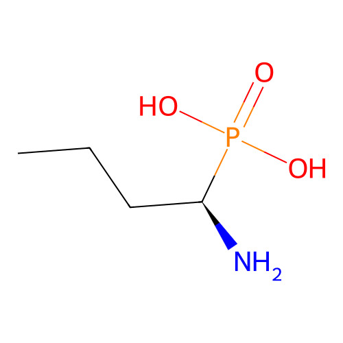 1-Aminobutylphosphonic acid, (R)- structure