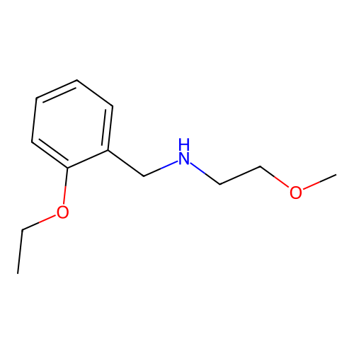 N-(2-ethoxybenzyl)-2-methoxyethanamine structure