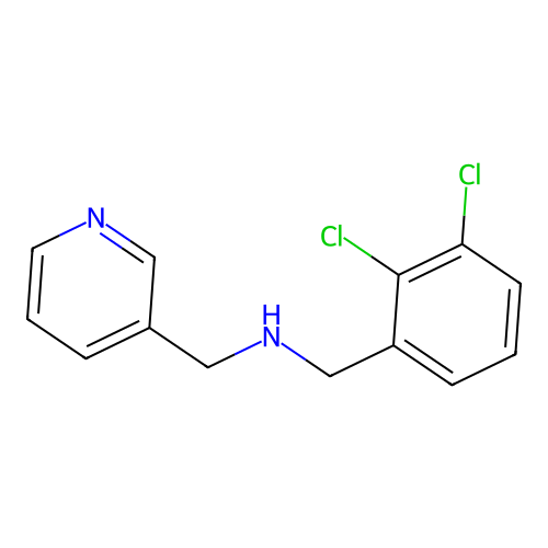 (2,3-Dichloro-benzyl)-pyridin-3-ylmethyl-amine structure