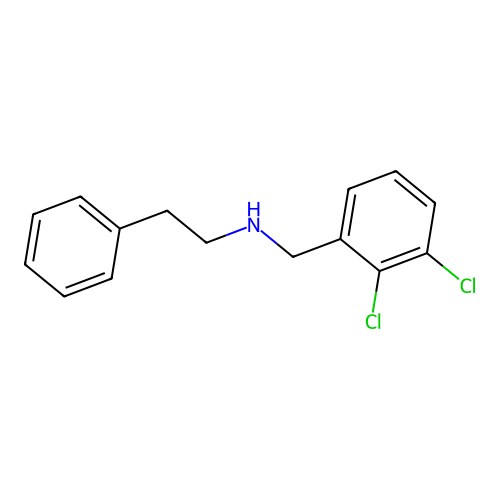 N-(2,3-dichlorobenzyl)-2-phenylethanamine structure