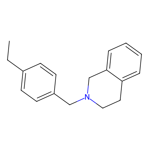 2-(4-Ethylbenzyl)-1,2,3,4-tetrahydroisoquinoline structure