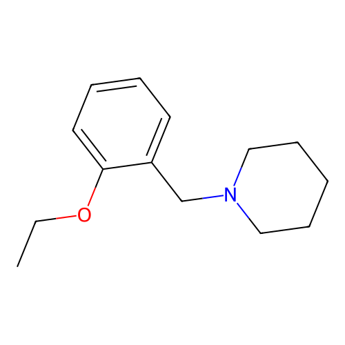 1-[(2-Ethoxyphenyl)methyl]piperidine structure