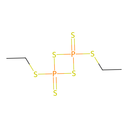 1,3,2,4-Dithiadiphosphetane, 2,4-bis(ethylthio)-, 2,4-disulfide structure