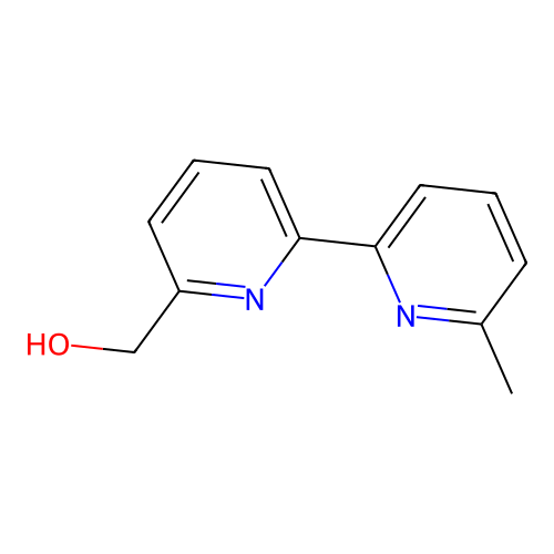 (6'-Methyl-2,2'-bipyridin-6-yl)methanol structure