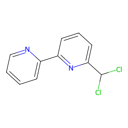 6-(Dichloromethyl)-2,2'-bipyridine structure