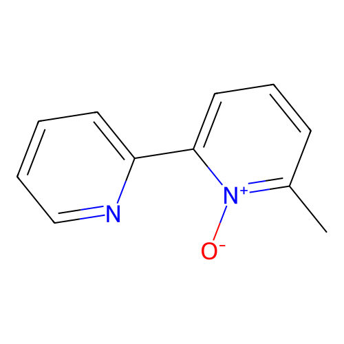 2-Methyl-6-pyridin-2-ylpyridine 1-oxide structure