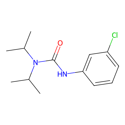 3-(3-Chlorophenyl)-1,1-diisopropylurea structure