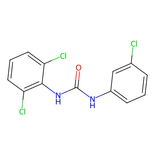 N-(3-Chlorophenyl)-N'-(2,6-dichlorophenyl)urea structure