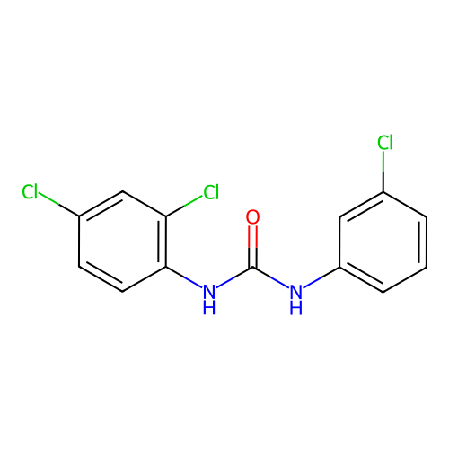 1-(3-Chlorophenyl)-3-(2,4-dichlorophenyl)urea structure