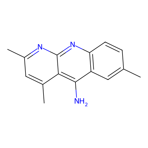 2,4,7-Trimethylbenzo[b][1,8]naphthyridin-5-amine structure