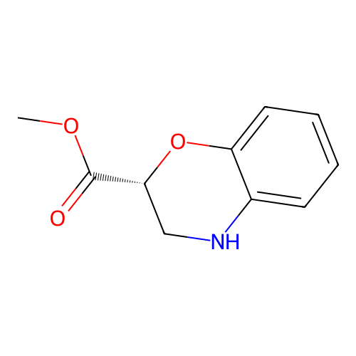 methyl (2R)-3,4-dihydro-2H-1,4-benzoxazine-2-carboxylate structure