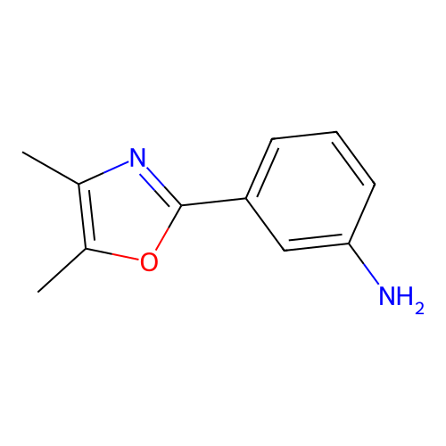 3-(Dimethyl-1,3-oxazol-2-yl)aniline structure