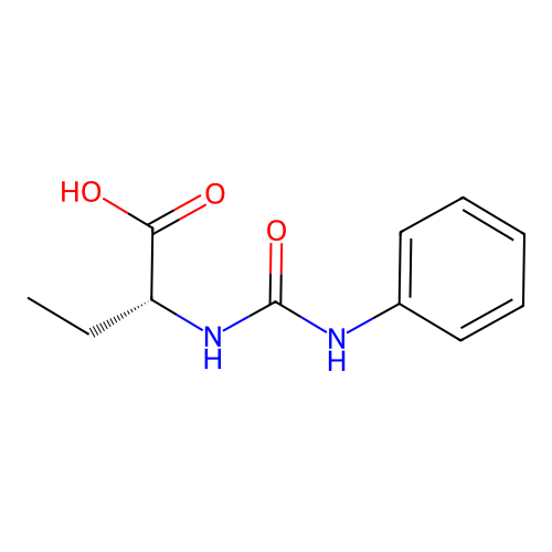 (2R)-2-(phenylcarbamoylamino)butanoic acid structure
