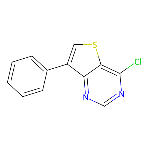4-Chloro-7-phenylthieno[3,2-d]pyrimidine structure