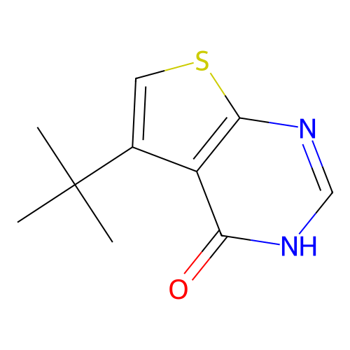 5-tert-butyl-3H-thieno[2,3-d]pyrimidin-4-one structure