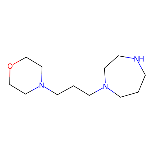 1-(3-Morpholin-4-ylpropyl)homopiperazine structure