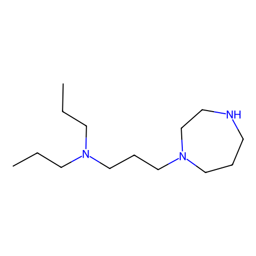 1-(3-Dipropylaminopropyl)homopiperazine structure
