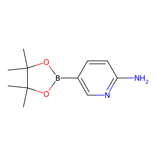 5-(4,4,5,5-Tetramethyl-1,3,2-dioxaborolan-2-yl)pyridin-2-amine structure