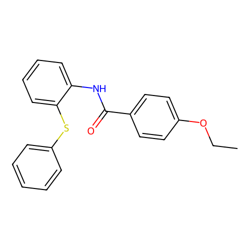 4-乙氧基-N-[2-(苯硫基)苯基]苯甲酰胺 structure