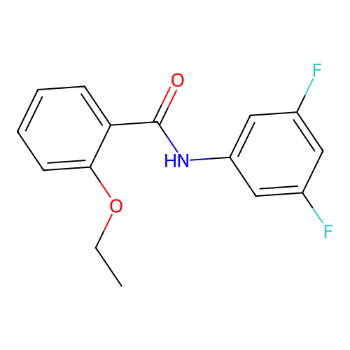 N-(3,5-difluorophenyl)-2-ethoxybenzamide structure