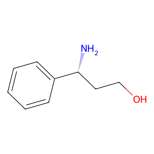 (R)-1-Phenyl-3-propanolamine structure
