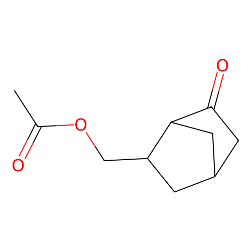 (6-Oxobicyclo[2.2.1]heptan-2-yl)methyl acetate structure
