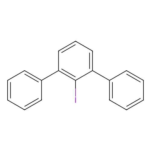2'-Iodo-(1,1',3',1'')terphenyl structure