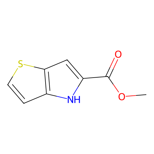 methyl 4H-thieno[3,2-b]pyrrole-5-carboxylate structure