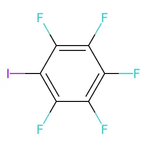 Pentafluoroiodobenzene structure