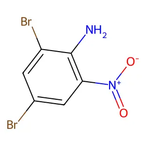 2,4-Dibromo-6-nitroaniline structure