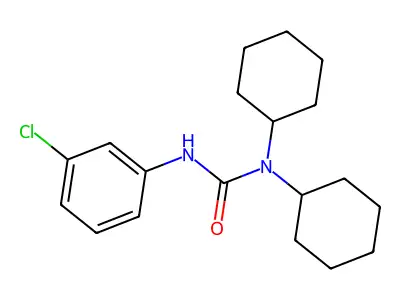 N-(Aminoiminomethyl)-2,6-dichloro-3-hydroxybenzeneacetamide structure