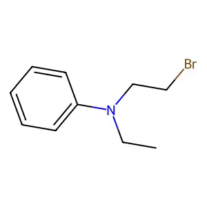 Aniline, N-(2-bromoethyl)-N-ethyl- structure