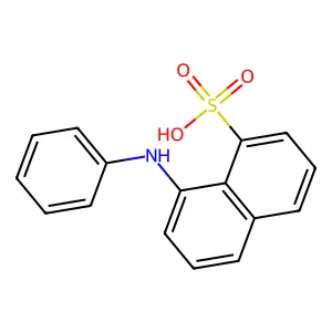 8-苯胺-1-萘磺酸 structure