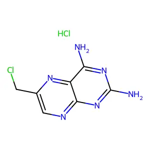 2,4-Diamino-6-chloromethylpteridine hydrochloride structure